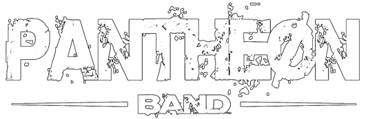 pantheØn band_scritta